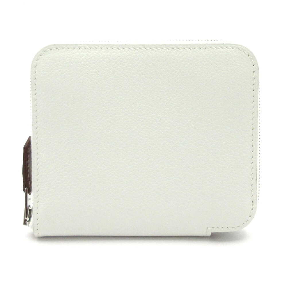 Hermes Azap Compact Silkin New White #364147H13B